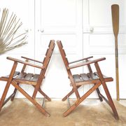Wooden boat paddle oar
