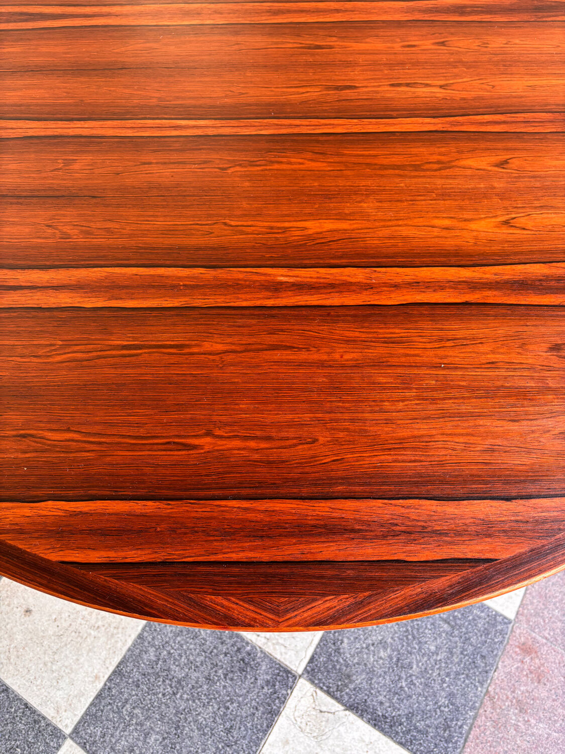 Table Arne Vodder en palissandre