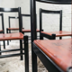 Set of 6 ibisco dining chairs (Italy)