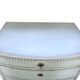 Commode en bois peint en gris-vert de style Louis XVI, années 1790
