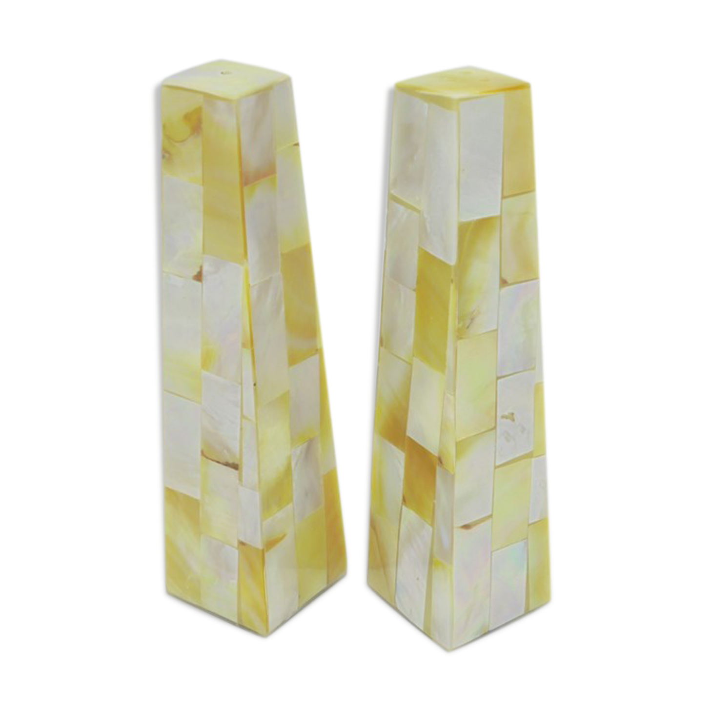Set of one salt and one pepper shaker
