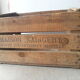 Caisse en bois vintage