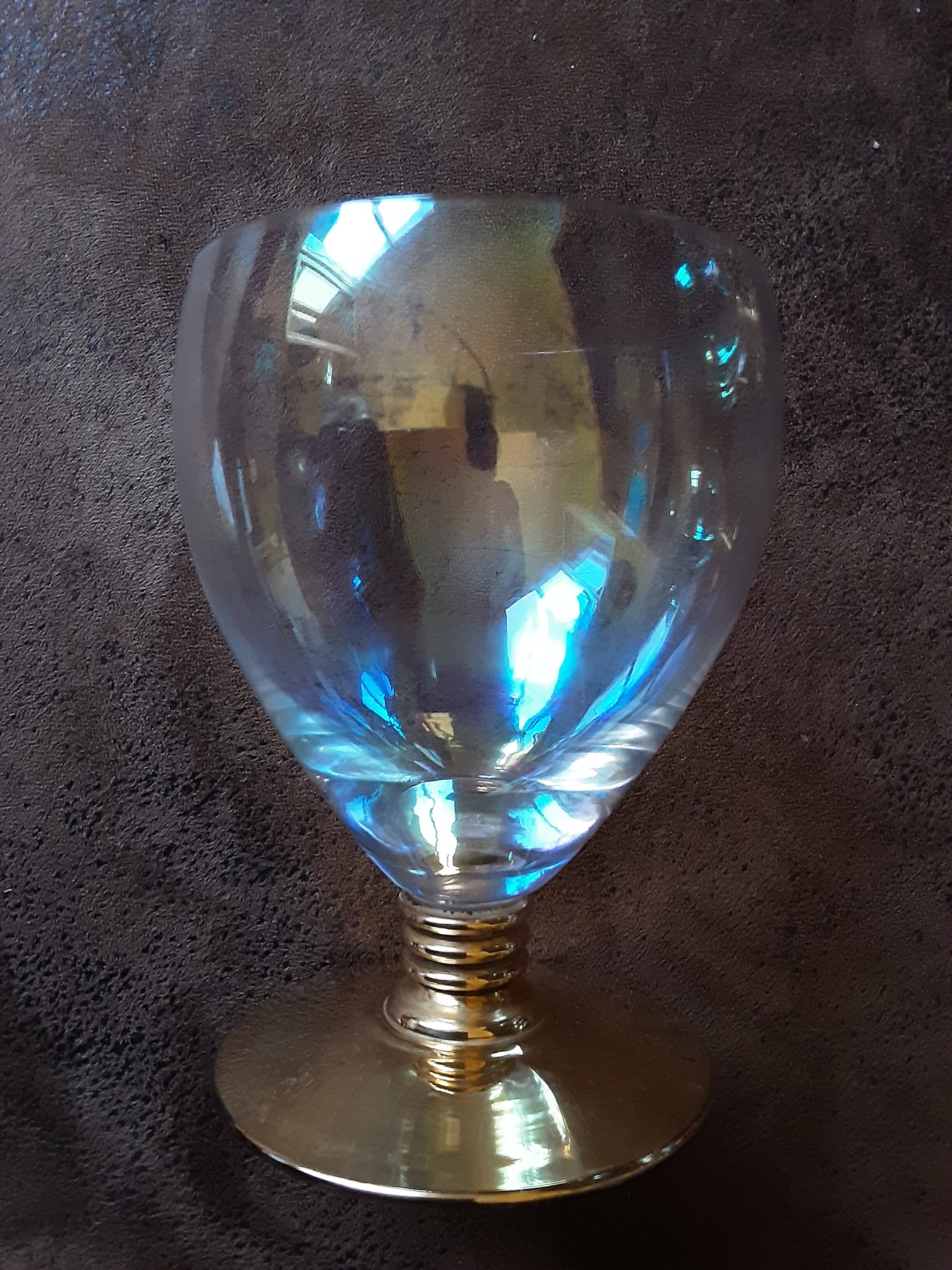 Lot de 8 verres à eau cristal