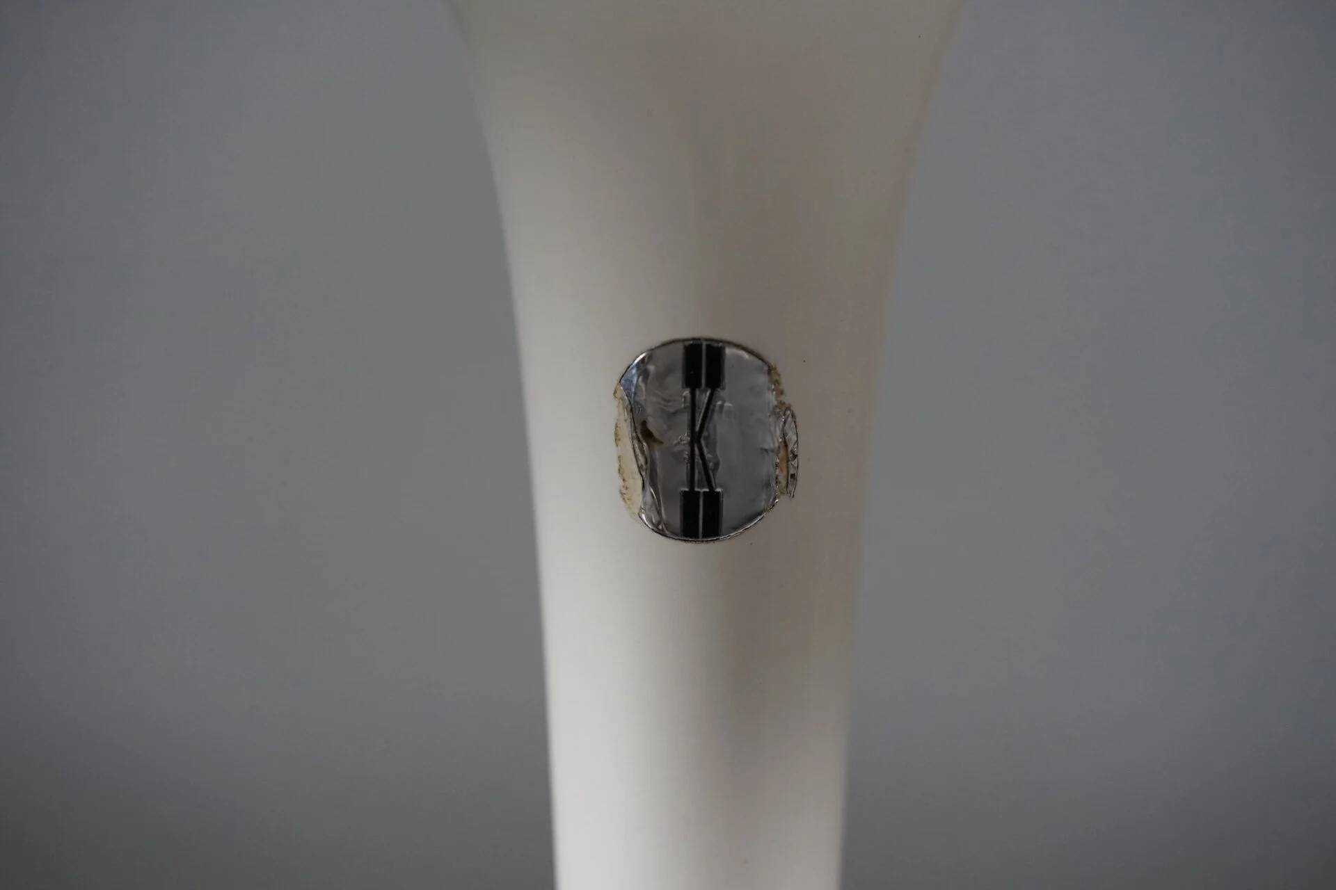 Table d'appoint Tulipe en marbre Botticino par Eero Saarinen pour Knoll Int.