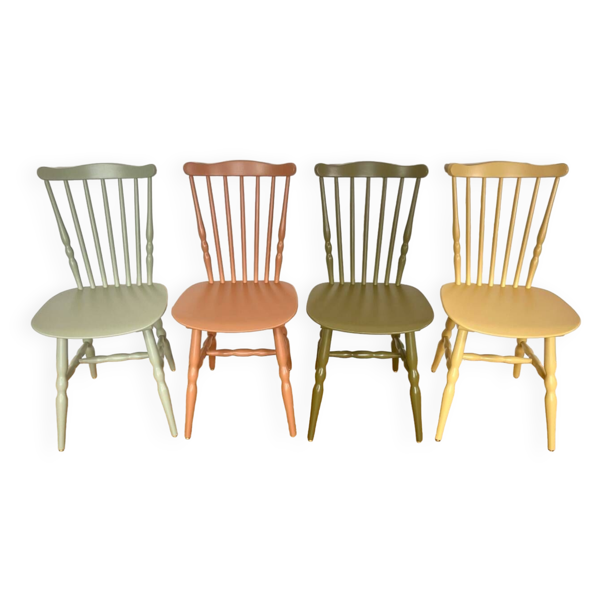 Colorful Baumann chairs