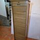 Antique oak curtain cabinet