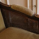 Cane shepherdess armchair, around 1930