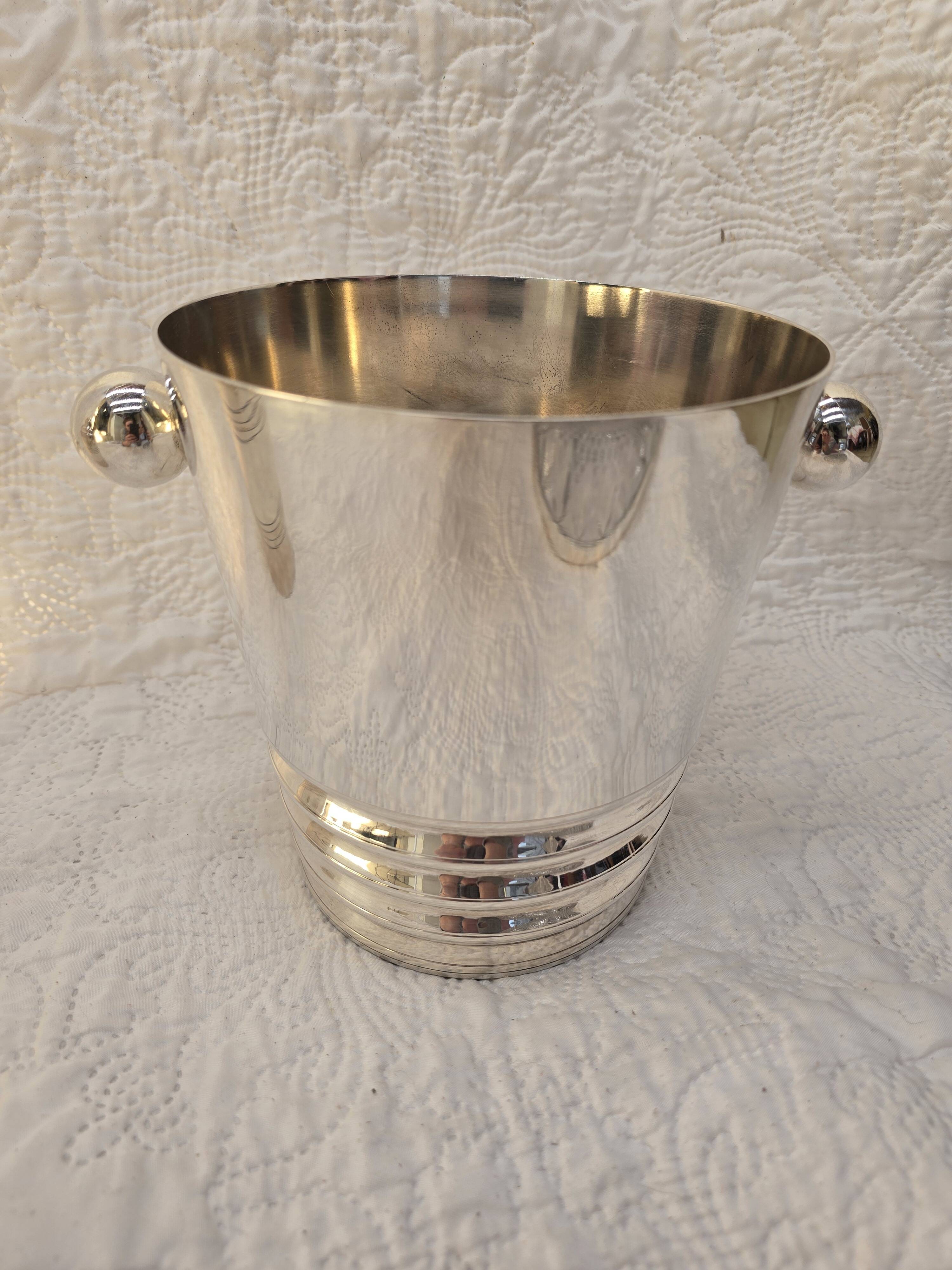 3-piece silver-plated aperitif set