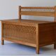 Rattan chest bench