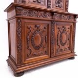 Carved sideboard, France, ca. 1870.