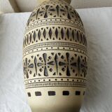 Ceramic vase with relief decoration
