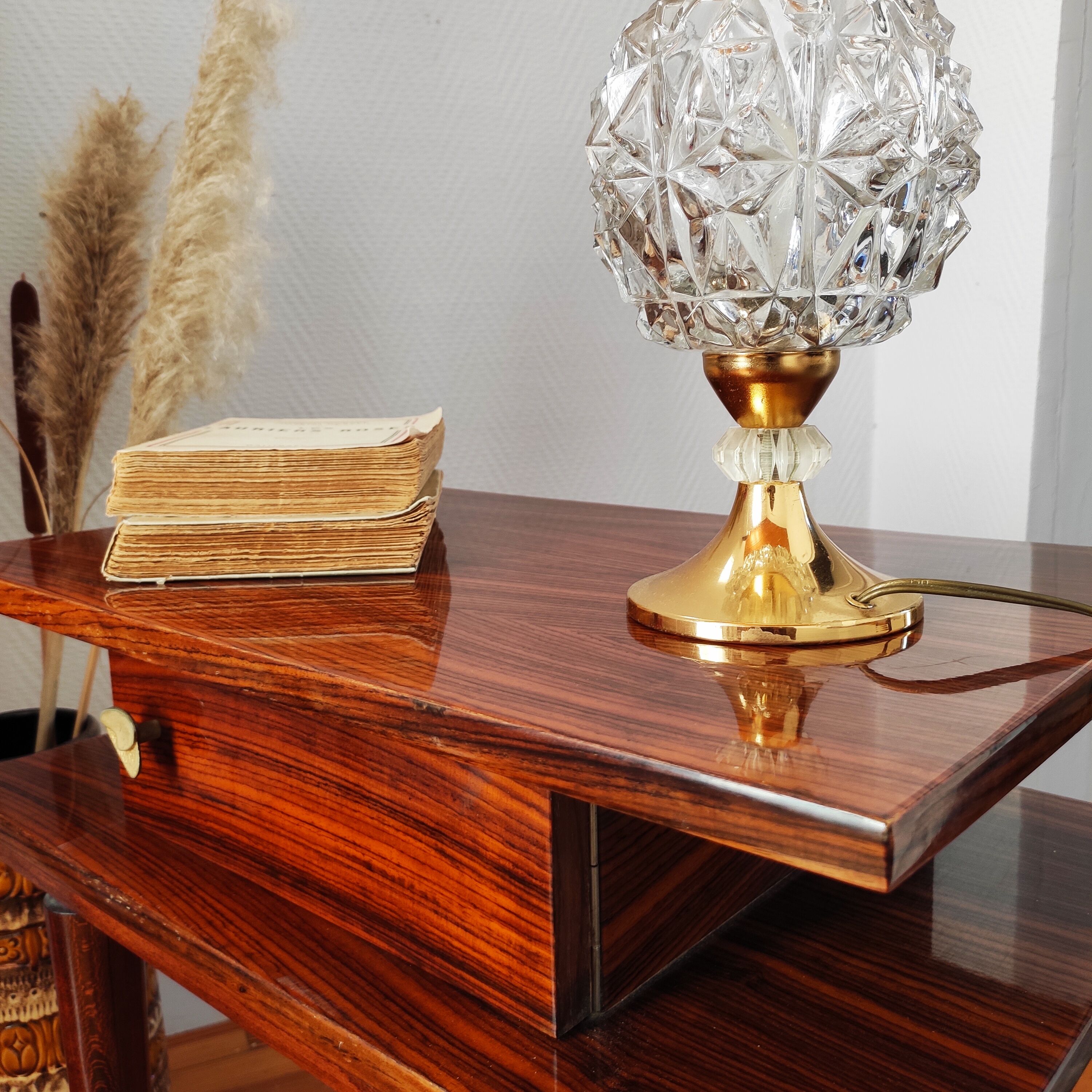 Pair of vintage bedside tables