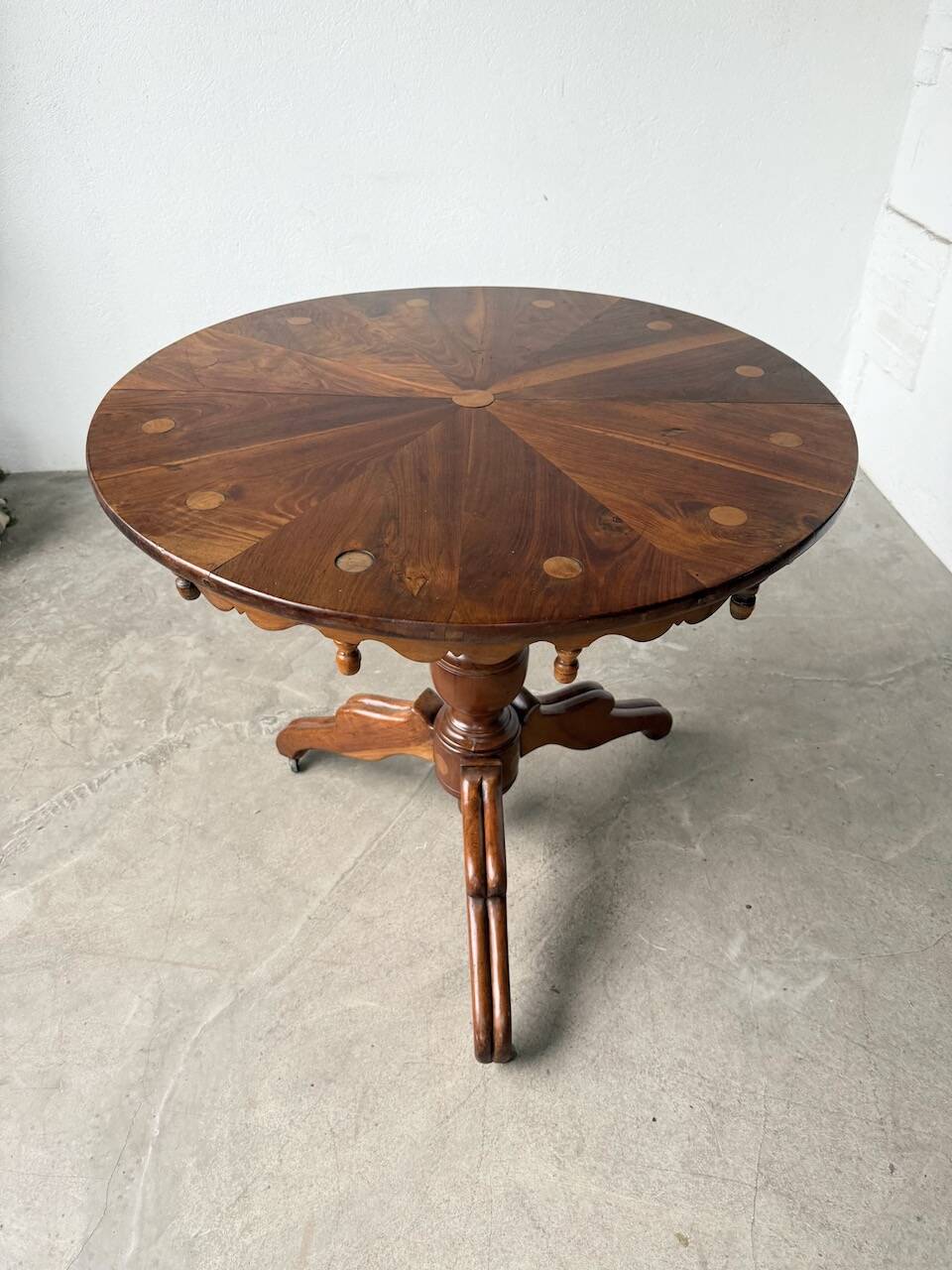 Biedermeier console or side table, 19th century.
