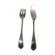 Silver-plated fish service by Ravinet d'Enfert