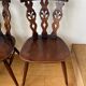 Paire de chaises en bois "Ercol"