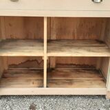 Parisian sideboard 1 drawer 2 doors solid beech raw wood