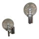 Pair of 60s wall lights