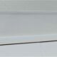 Vintage white glazed ceramic wall shelf