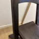 Set of 4 Gautier folding chairs in solid wood