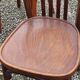Set of 6 old bistro chairs Baumann and others