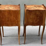 Pair of Louis XV style bedside tables