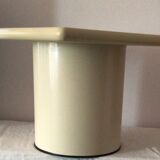 Coffee table wood metal vintage year 70.