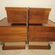 Paire de chevets scandinave teck année 70 simat doubinski