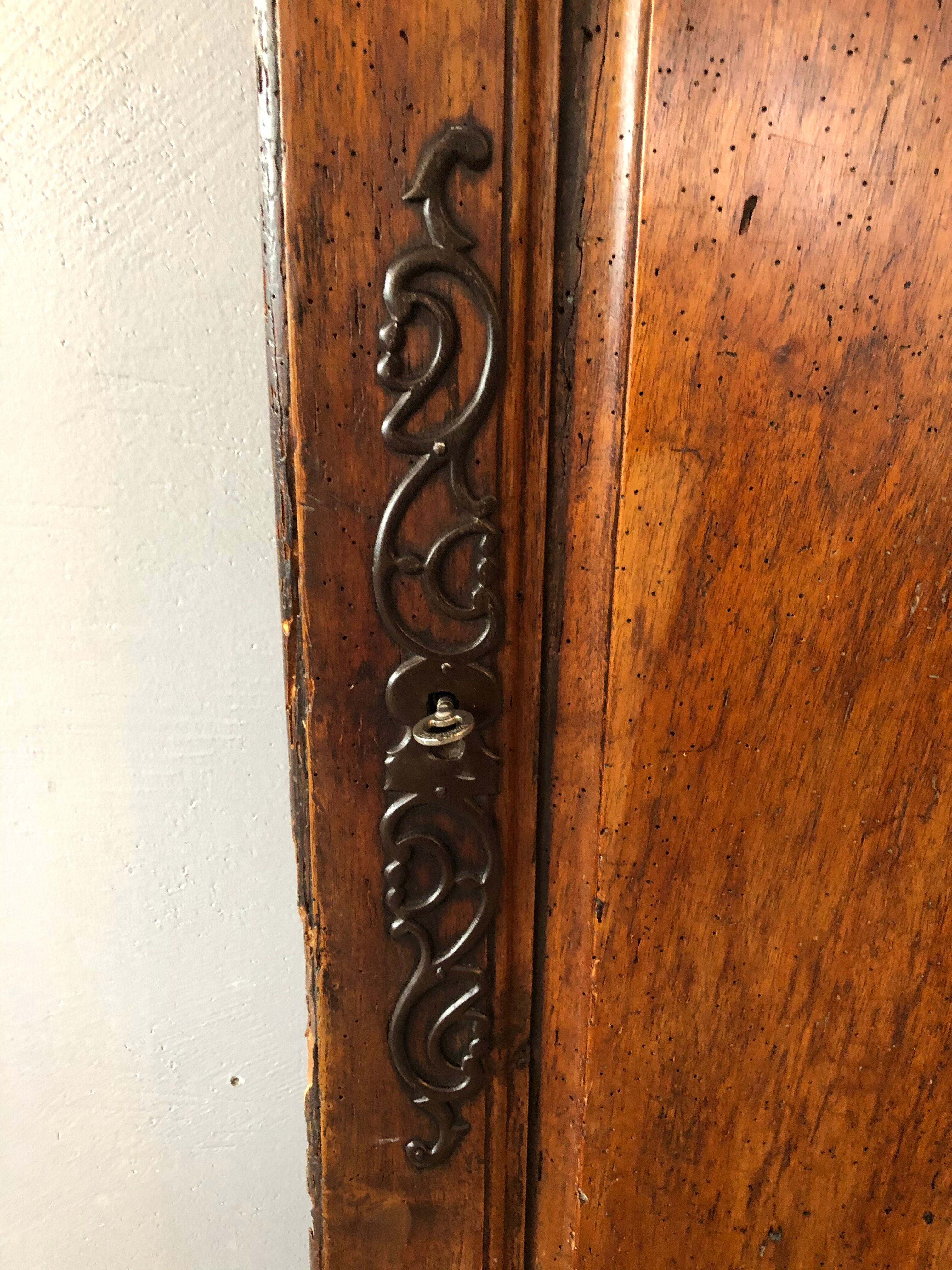 Oak door, 19th century