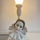 Vintage Pierrot lamp