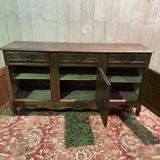 Louis XV style sideboard in solid oak