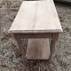 Side table console drawer solid wood air-gummed