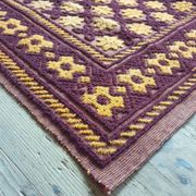 Tapis Roumain en laine tissée à la main