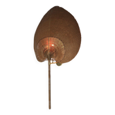 Large Vivai del Sud leaf-shaped wall sconce, Italy, circa 1970