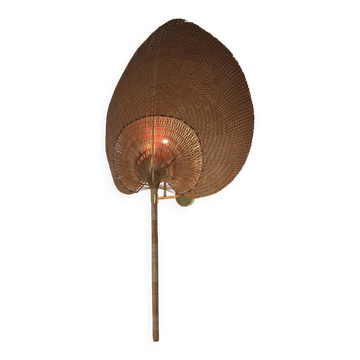 Large Vivai del Sud leaf-shaped wall sconce, Italy, circa 1970