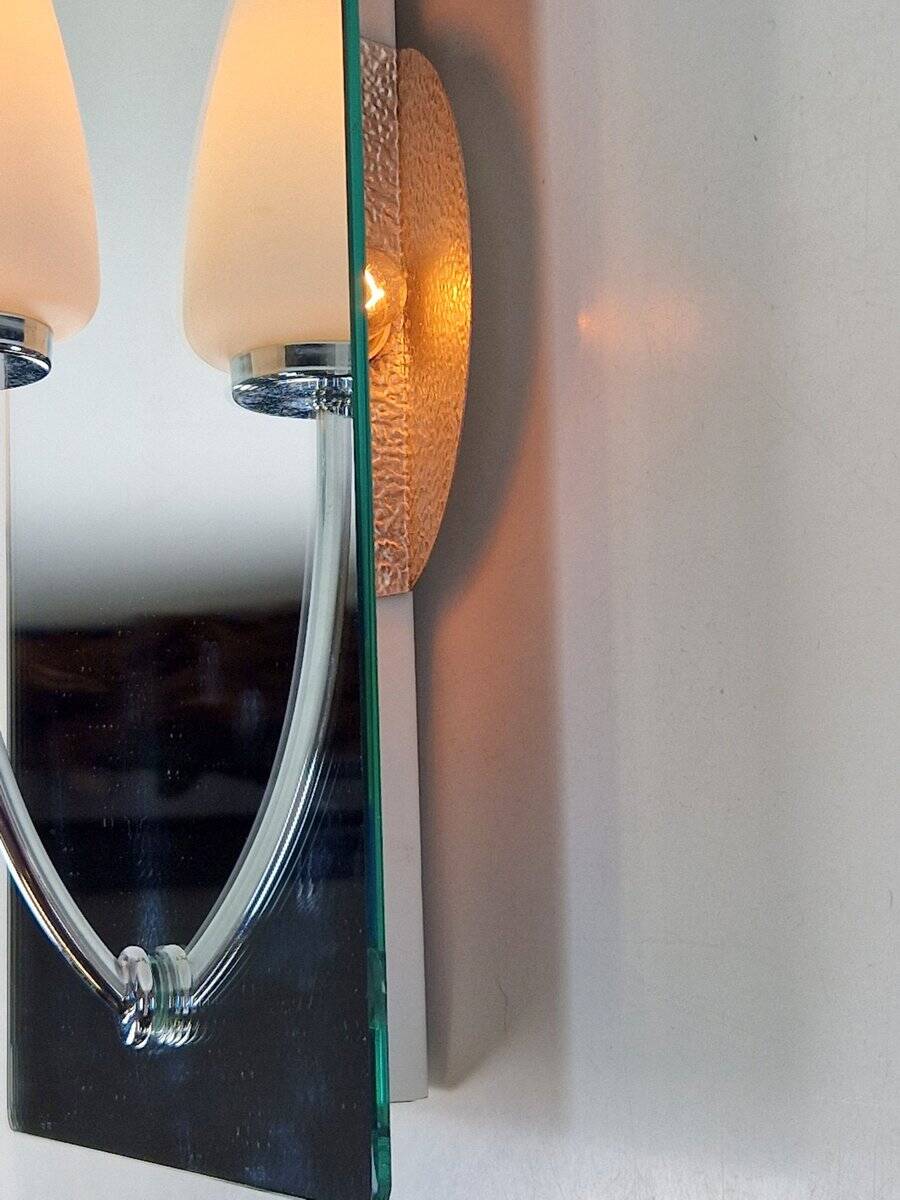 Italian Modern Mirror Wall Lamp from Axo, 1990s