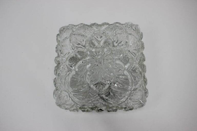 Midcentury Design Wall or Ceiling Lamp, Flush Mount, 1970s
