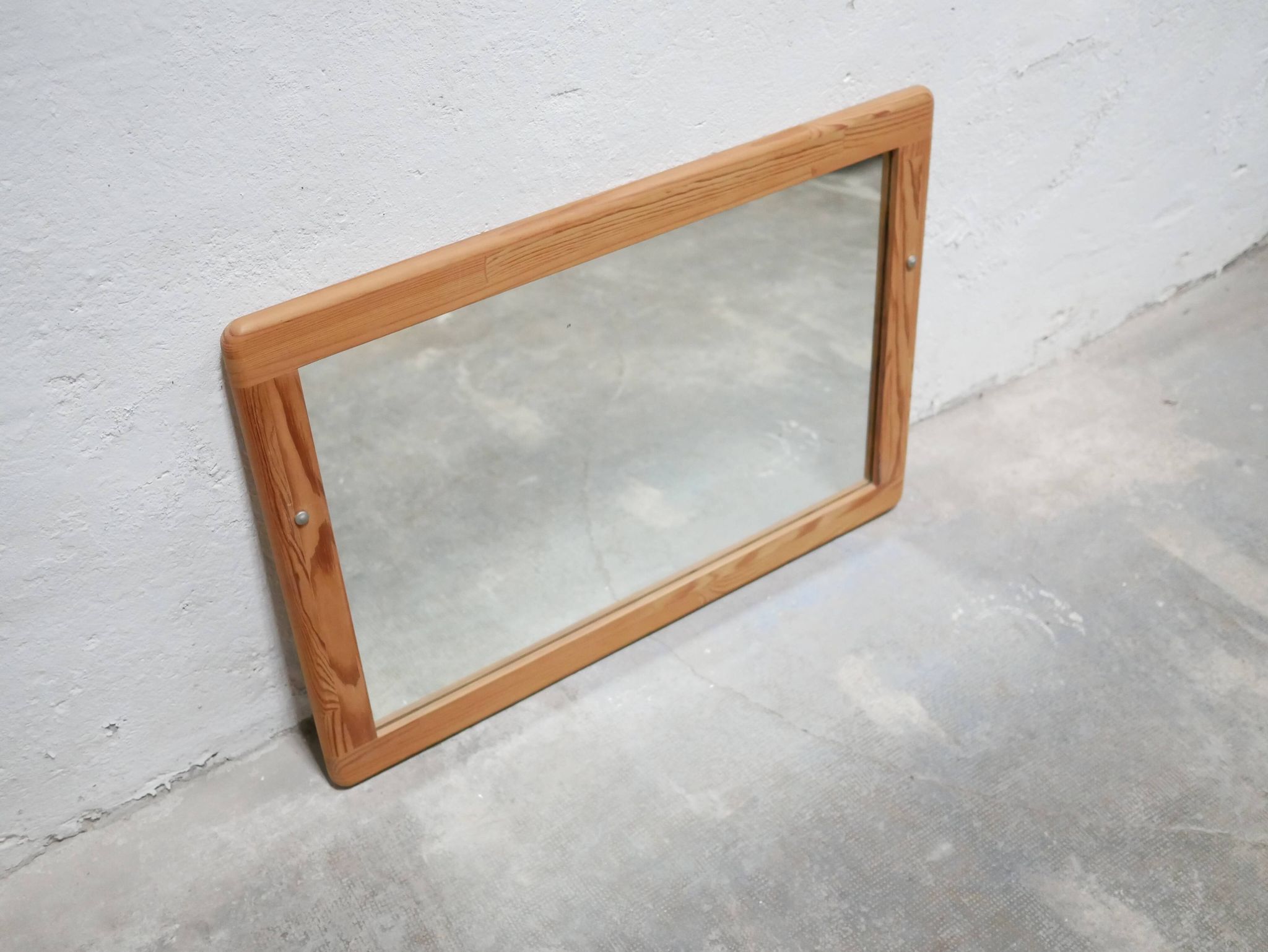 Miroir vintage en pin