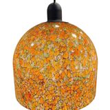Lampara by Vidrio Millefiori, Peill & Putzler, Mid-century, Naranja, 70's –