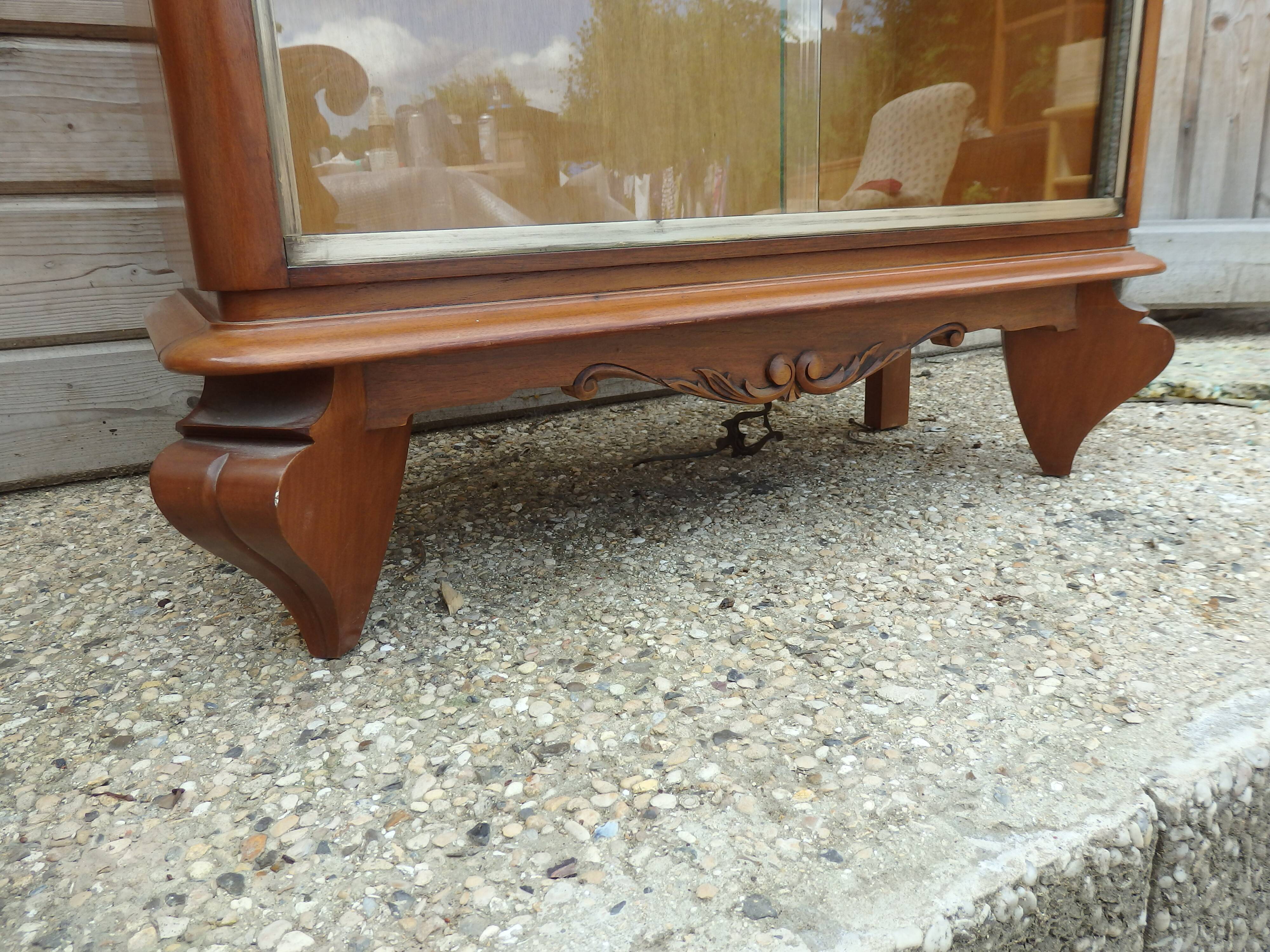 Vintage art deco showcase furniture
