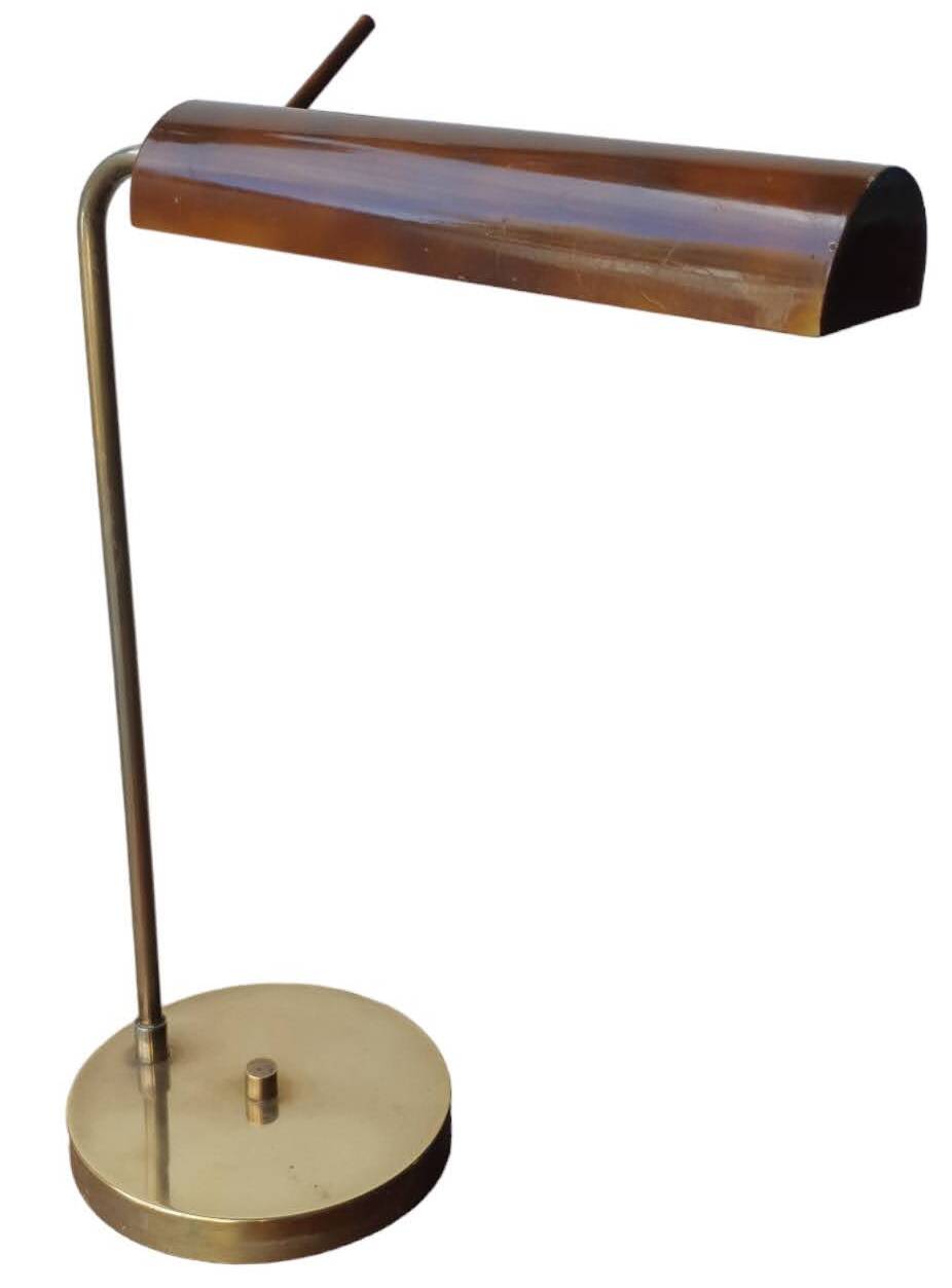 Vintage brass desk lamp