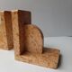 Serre livres art deco marbre