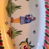 Large earthenware dish
