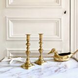 Empty solid brass duck pocket