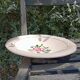 Serving plates X 2 old pink earthenware Digoin Sarreguemines