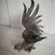 Silver metal rooster / Greenhouse book