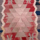 Vintage Turkish mini kilim 62x97 cm wool small kelim runner, shabby chic 2565