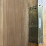 creation of the Nancy school: walnut sideboard from the Art Nouveau period