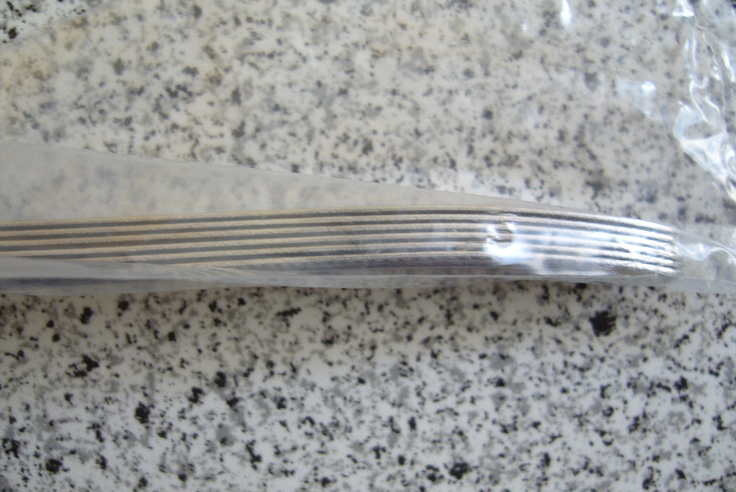 Presentation plate, cake shovel and 6 small spoons