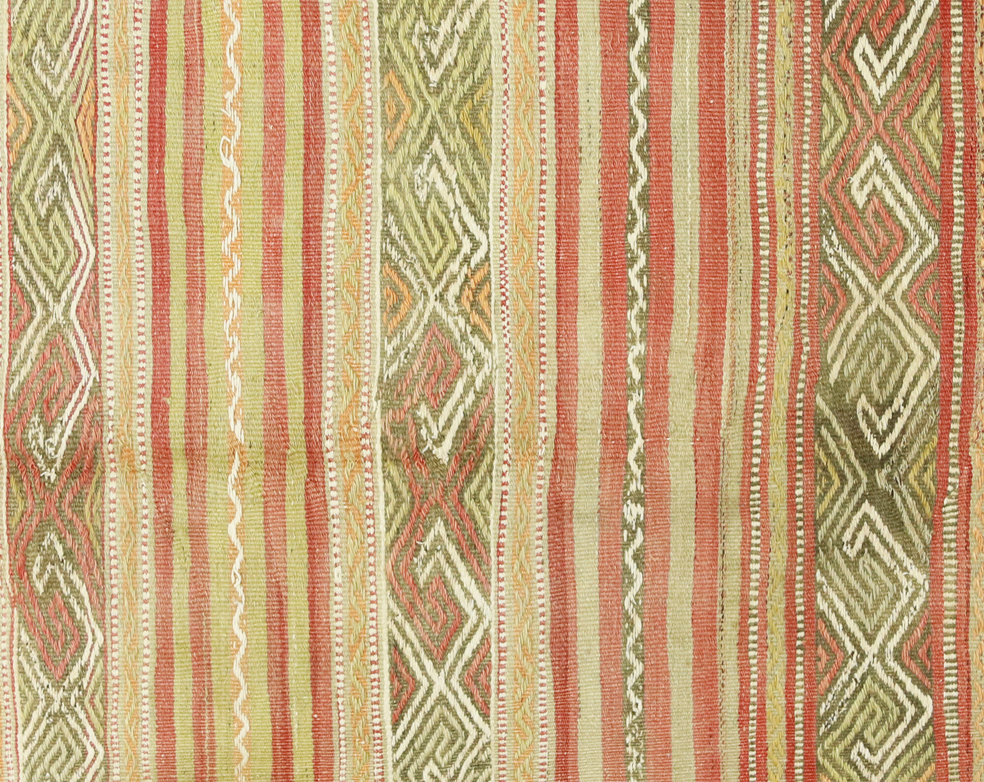 Anatolian handmade kilim rug 195 cm x 136 cm