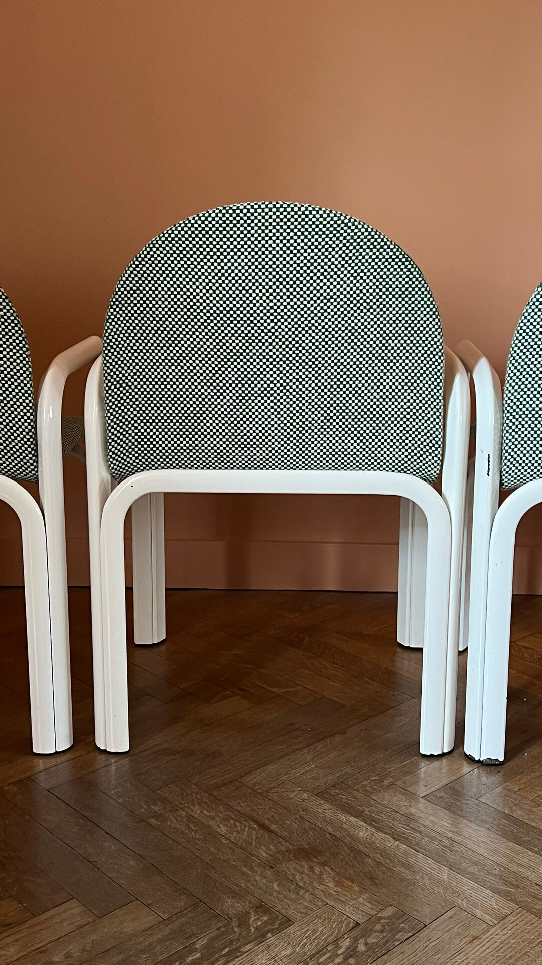 Gae Aulenti Orsay chair set Knoll 1970s